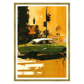Attraversamento Vintage: Epoca Verde su Strisce